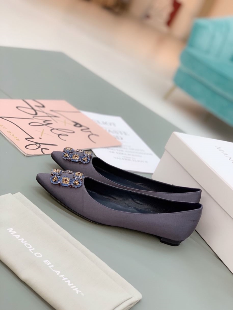 Manolo Blahnik flat shoes